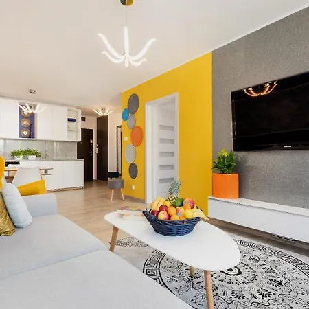 Kolobrzeg, Aqua Sol Polanki Park, 300 M, Schwimmbad, Fitness, Parkplatz, Terasse Apartmán Kolobřeh