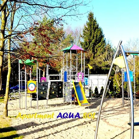 Kolobrzeg, Aqua Sol Polanki Park, 300 M, Schwimmbad, Fitness, Parkplatz, Terasse