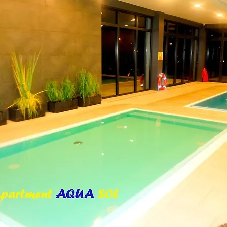 Kolobrzeg, Aqua Sol Polanki Park, 300 M, Schwimmbad, Fitness, Parkplatz, Terasse Апартаменты Колобжег