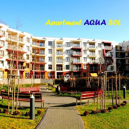 Appartamento Kolobrzeg, Aqua Sol Polanki Park, 300 M, Schwimmbad, Fitness, Parkplatz, Terasse